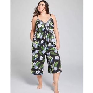Lane Bryant Floral Jumpsuit